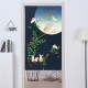 85 x 150cm/33.5'' x 59'' Japanese Artistic Polyester Fiber Doorway Curtains Kitchen Decorations