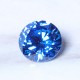 8mm 3.25ct Sea Blue Sapphire Round Faceted Cut Shape AAAAA VVS Loose Gemstone Decorations