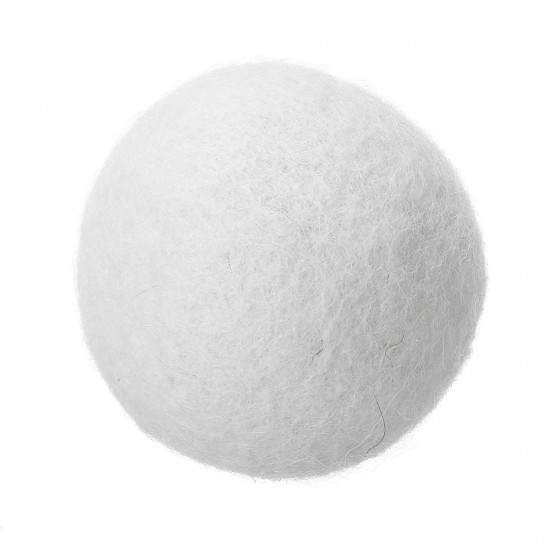 8pcs Wool Dryer Balls Reusable Natural Organic Laundry Fabric Softener Ball Fine