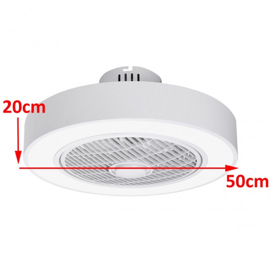 AC185-250V 80W Ceiling Fan Light With Remote Controller