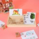 Alphabet Building Block Toys Cardboard Puzzle Kid English Early Learning Card