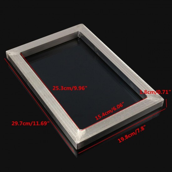 Aluminum Alloy Silk Screen Printing Frame Textiles Outside Size 20cm x 30cm