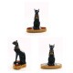 Ancient Egypt Bastet Cat Goddess Statue With 2 Tea Light Candle Holders Home Room Decorations