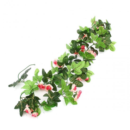 Artificial Silk Trailing Vine Flower Plant Wedding Hanging Wall Garden Decorations