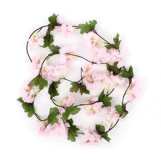 Artificial Silk Trailing Vine Flower Plant Wedding Hanging Wall Garden Decorations