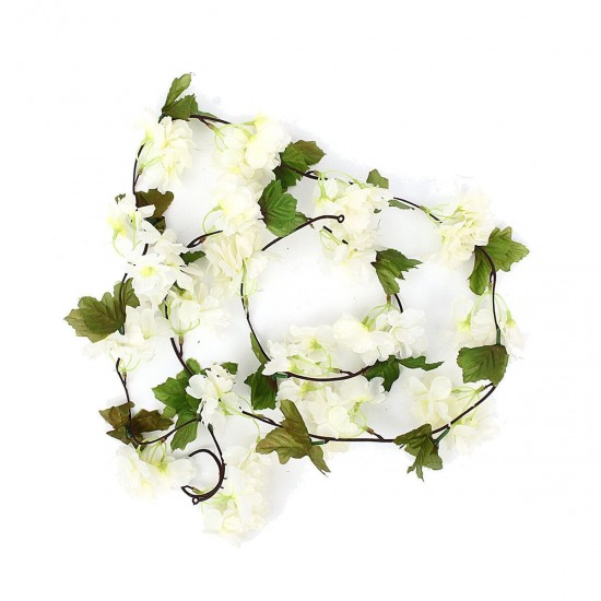 Artificial Silk Trailing Vine Flower Plant Wedding Hanging Wall Garden Decorations