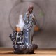 Backflow Incense Burner Ceramic Retro Censer Holder Home Gifts Decor With 10 Cones