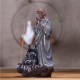 Backflow Incense Burner Ceramic Retro Censer Holder Home Gifts Decor With 10 Cones