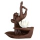 Backflow Incense Cones Tower Incense Stick Holder Incense Censer Monk Burner with 60Pcs Cones