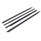 Black Door Belt Molding Weatherstrips Car Door Edge Protector For Toyota Land Cruiser Prado GX470 03-09