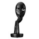 Black/White Resin Modern Women Face Thinker Statue Abstract Sculptures Characters Crafts Handmade Carving Ornament Decorations