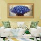 Blue Unframed Tree Canvas Art Oil Paintings Modern Abstract Wall Home Decor