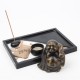 Buddist Statue Zen Garden Sand Kit Tealight Holder Spiritural Meditation Decorations