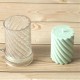 Candle Mold Plastic Spiral Shape DIY Craft Tool For Wax Candle Mould Making