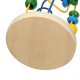 Cartoon Animal Mini Round Beads Early Education Puzzle Infants Wooden Toys