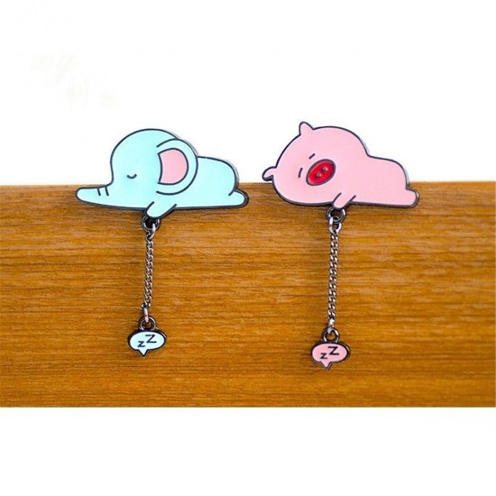 Cartoon Enamel Collar Pins Badge Corsage Cute Brooch Fashion Jewelry Decorations