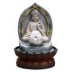 Carved Resin B uddha Running Water Statue Fountain Feature Outdoor Decorations