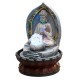 Carved Resin B uddha Running Water Statue Fountain Feature Outdoor Decorations