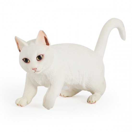 Cat Figurine Decorations Simulation Animal Model Kids Toy Statue Solid Persian Pet Home Display Toys