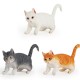 Cat Figurine Decorations Simulation Animal Model Kids Toy Statue Solid Persian Pet Home Display Toys