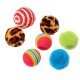 Cat Play Toys Roller Plush Ball Feather Teaser Wand Interactive Mouse Tunnel