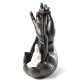 Ceramic Incense Cone Burner Holder Smoke Backflow Censer Guanyin Decor