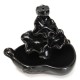 Ceramic Incense Cone Burner Smoke Backflow Tower Holder Home Censer Decor