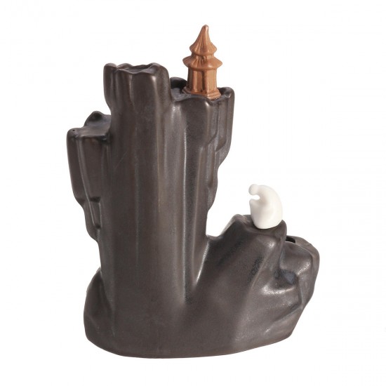 Ceramic Incense Holder Burner Backflow Incense Burner Waterfall Holder Home Decorations With 10 cones