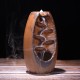 Ceramic Waterfall Backflow Incense Burner Censer Holder Aromatherapy Furnace Home Decor