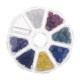 Chakra Crystal Stone Grid Cloth Cotton Metaphysical Healing Reiki Decoration Set Gift