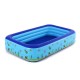 Children Inflatable Pool Bathtub Thickened Bubble Bottom Wear-Resistant Baby Adult Home Paddling Pool