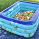 Children Inflatable Pool Bathtub Thickened Bubble Bottom Wear-Resistant Baby Adult Home Paddling Pool