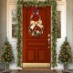 Christmas LED Wreath Garland Ornament Hanging Xmas Party Door Wall Home Decorations