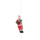 Christmas Santa Claus Climbing Rope Xmas Trees Hanging Ornament for Party Decoration