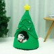 Christmas Tree Elk Pet House Breathable Semi Closed Soft Cat House Green Cat Dog Bed