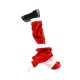 Christmas Upside-down Street Dance Somersault Santa Claus Electric Jingle Bell Music Toys Christmas Decorations