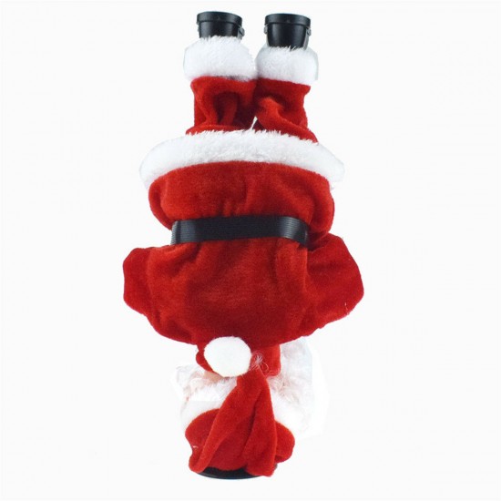 Christmas Upside-down Street Dance Somersault Santa Claus Electric Jingle Bell Music Toys Christmas Decorations