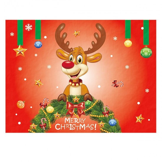 Christmas Wall Art Hanging Tapestry Decor Background Cloth For Home Decoration