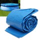 Circular Swimming Pool Cover Roller Fit 8/10/12 feet Diameter Family Garden Pool Tarpaulin Sheet