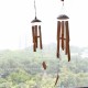 Coconut Wood Handmade Bamboo Wind Chimes Big Bell Tube Wind Chime Home Decor
