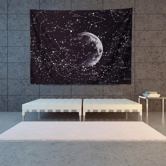 Constellation Tapestry Home Hanging Wall Decorations Space Planet Galaxy Tapestry