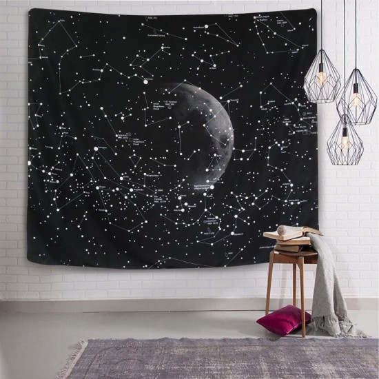 Constellation Tapestry Home Hanging Wall Decorations Space Planet Galaxy Tapestry