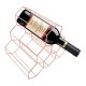 Creative Triangle 6 Bottle Wine Shelf Rack Organizer Storage Holder Home Kitchen Bar Decor