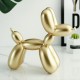 Cute Resin Balloon Dog Animal Figurine Statue Ornaments Home Decorations