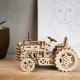 DIY 3D Wooden Tractor Puzzle Model Kit Mechanical Gears Brain Teaser Desktop Decorations Birthday Gift