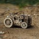 DIY 3D Wooden Tractor Puzzle Model Kit Mechanical Gears Brain Teaser Desktop Decorations Birthday Gift
