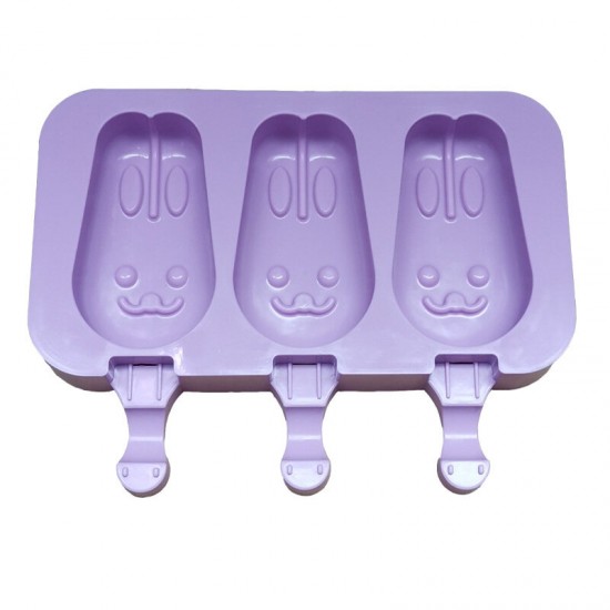 DIY Homemade Ice Cream Silicone Ice Cream Mould Summer Ice Cream Mould