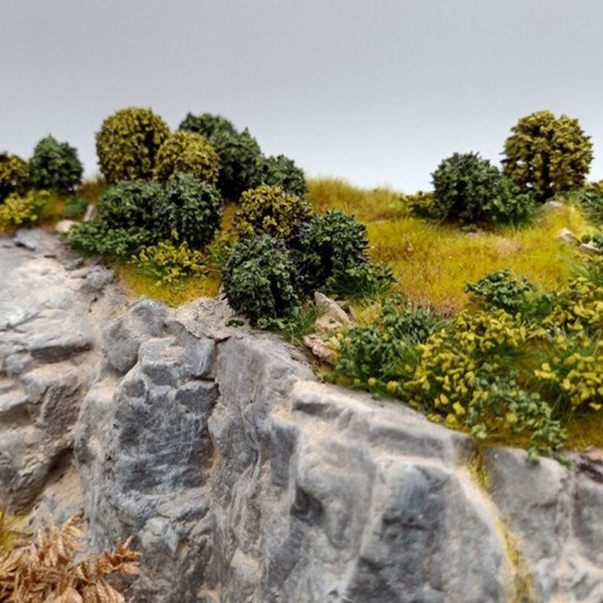 DIY Model Building Accessories Irregular Artificial Shrubbery Micro Landscape