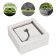 DIY Silicone Concrete Mold Flower Pot Planter Cement Vase Soap Mould Garden Decorations