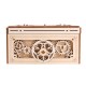 DIY Spike Double Jewerlry Box Wooden Transmission Model Assembly Toys Puzzle